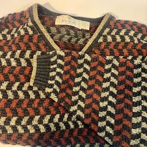 Bill Blass Men's Chevron Sweater